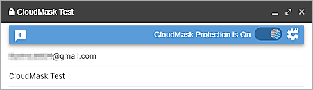 screenshot of CloudMask, picture1